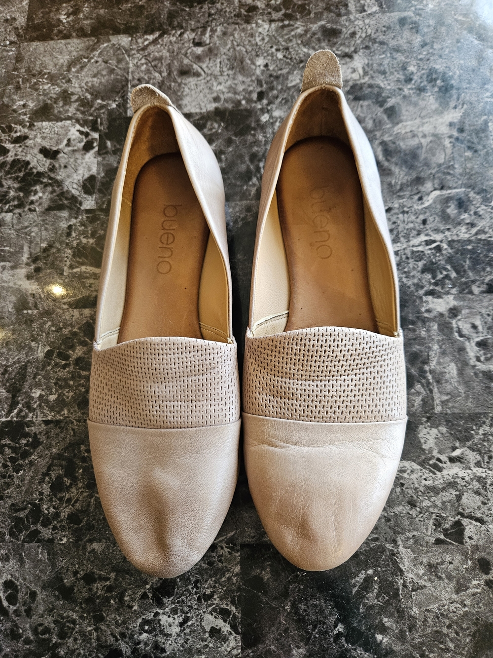 Bueno Women's Slip-On Loafers in Light Taupe